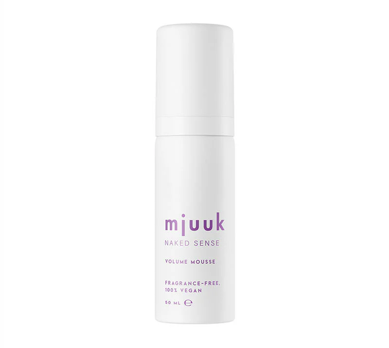 MJUUK NAKED SENSE FRAGRANCE-FREE VOLUME MOUSSE 50ML