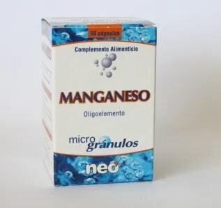 Neo Microgranulos Manganeso 50 Caps