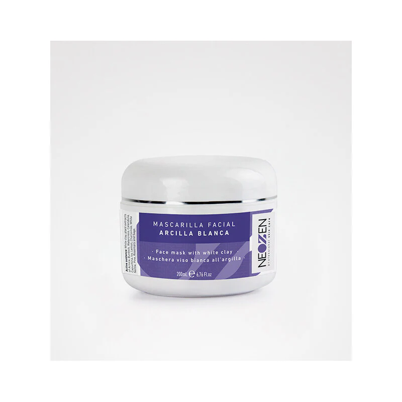 NEOZEN MASCARILLA FACIAL CON ARCILLA BLANCA 200ML