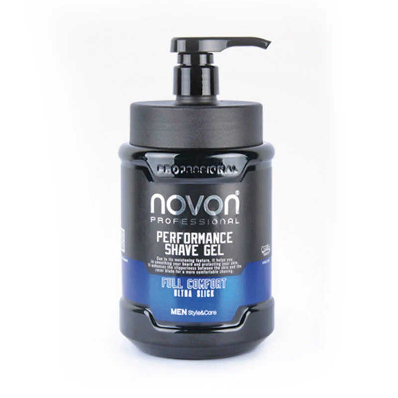 NOVON GEL DE AFEITADO DE ALTO RENDIMIENTO  ULTRA HIDRATANTE 1000ML