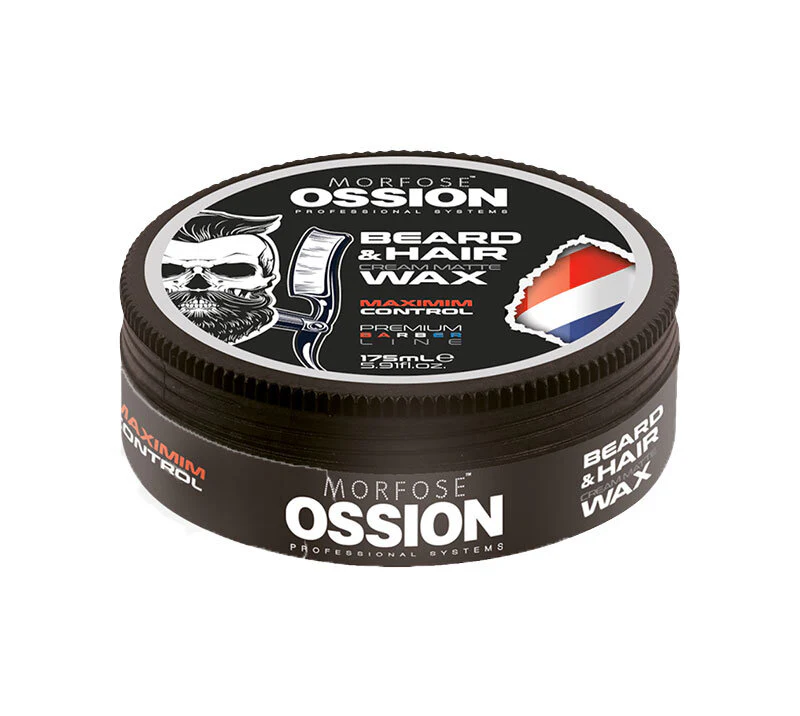 OSSION BEARD & HAIR  CREAM MATTE WAX 175ML