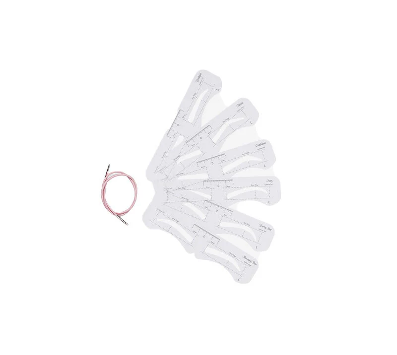 PLANTILLA PARA CEJAS VIXIE TALLA M 6 UNDS BIFULL