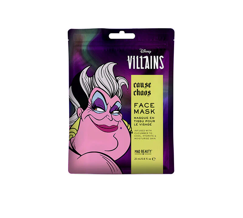 POP VILLAINS  FACE MASK -URSULA