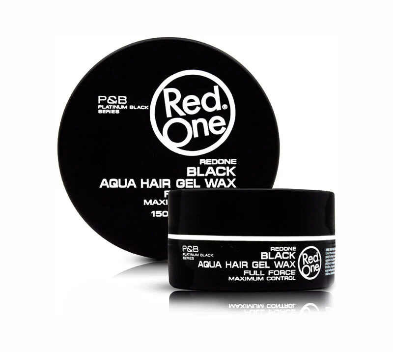 RED ONE AQUA HAIR WAX BLACK 150ML