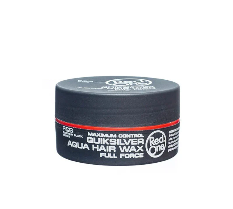 RED ONE AQUA HAIR WAX QUICKSILVER 150ML