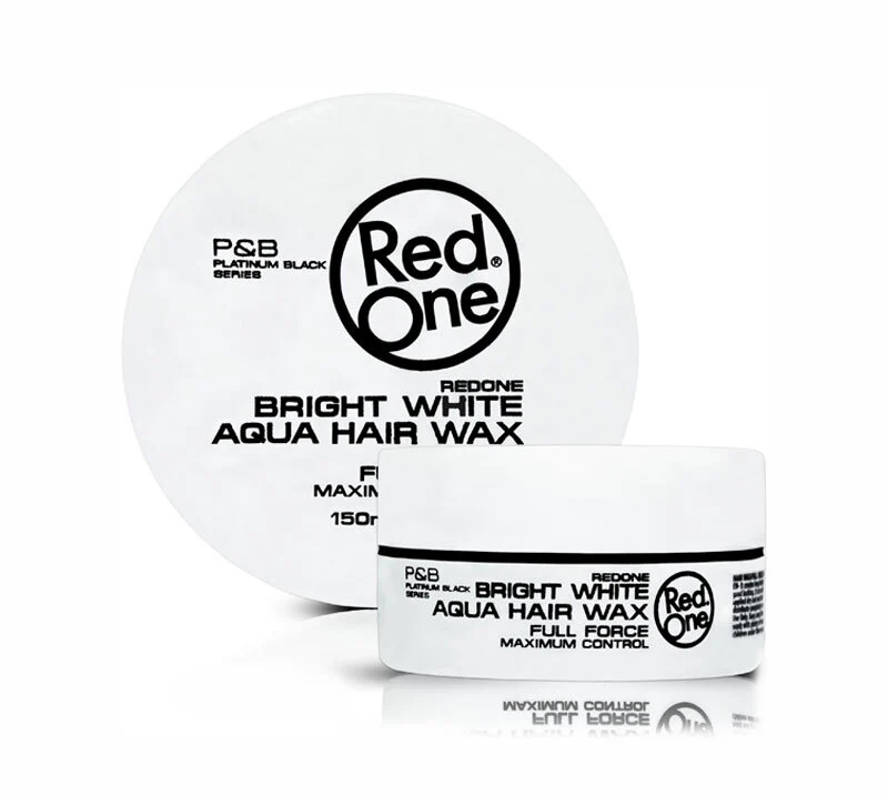 RED ONE BRIGHT WHITE AQUA HAIR WAX 150ML