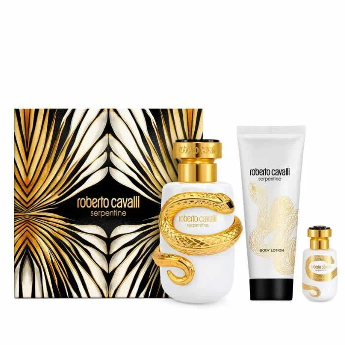 Roberto Cavalli Serpentine Eau De Parfum Spray 100ml Set 3 Piezas