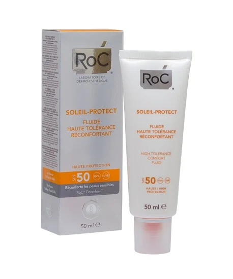 Roc Sol Protect Fluido Dermo Calm Spf50 50 ml