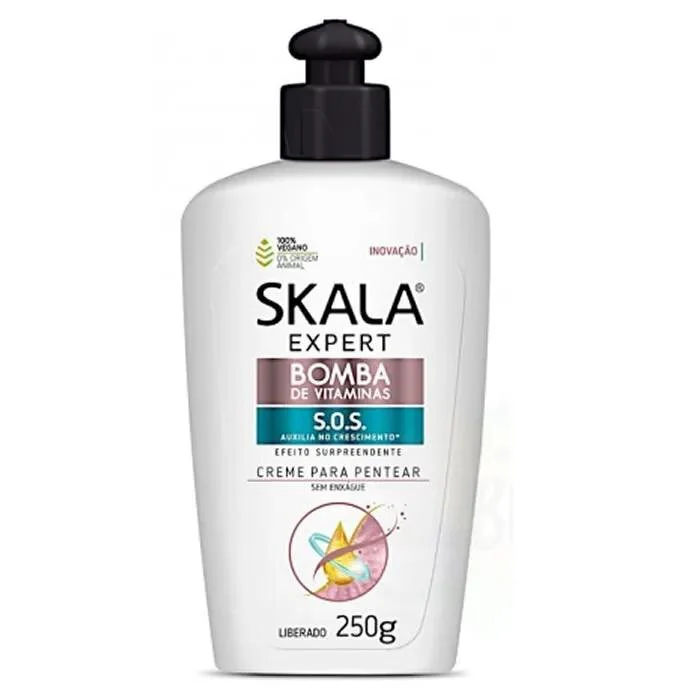 Skala Crema De Peinar Bomba De Vitaminas S.O.S 250g