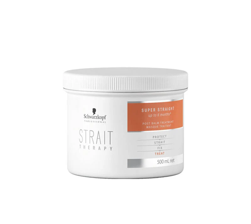 STRAIT THERAPY SUPER STRAIGHT POST BALM TREATMENT MASQUE 500ML