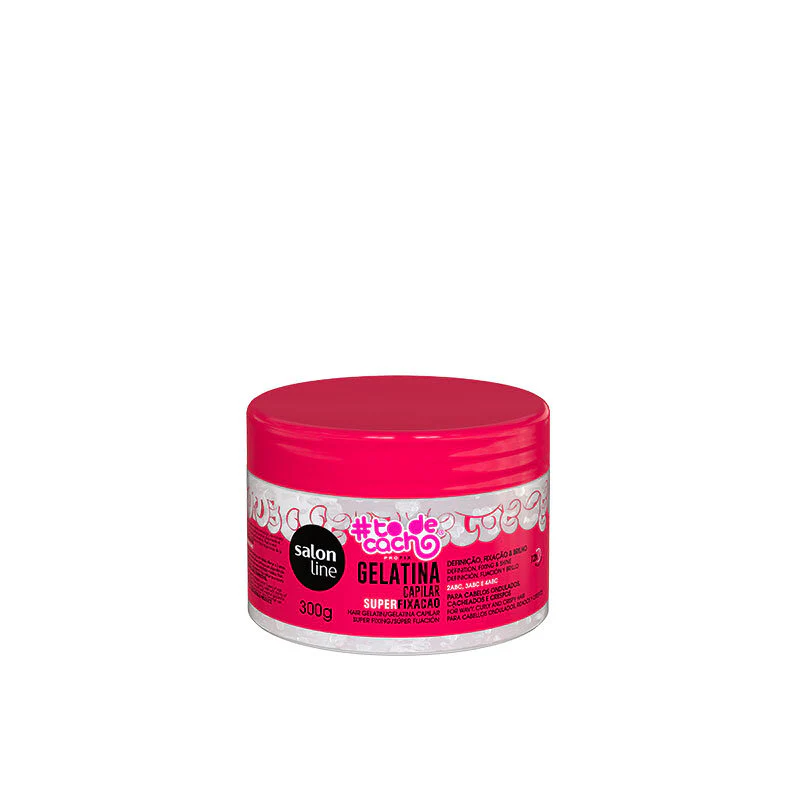 TO DE CACHO GELATINA SUPER FIXAÇÃO  300GR