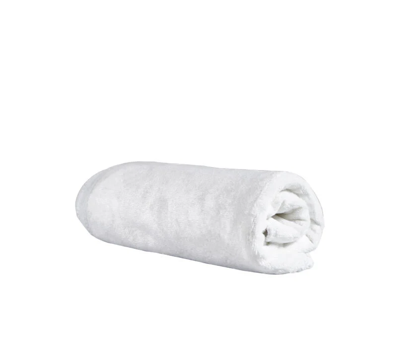 TOALLA OCEAN DRY BLANCA 80% POLIESTER 20% POLIAMIDA SUPERABSORBENTE 45x85CM