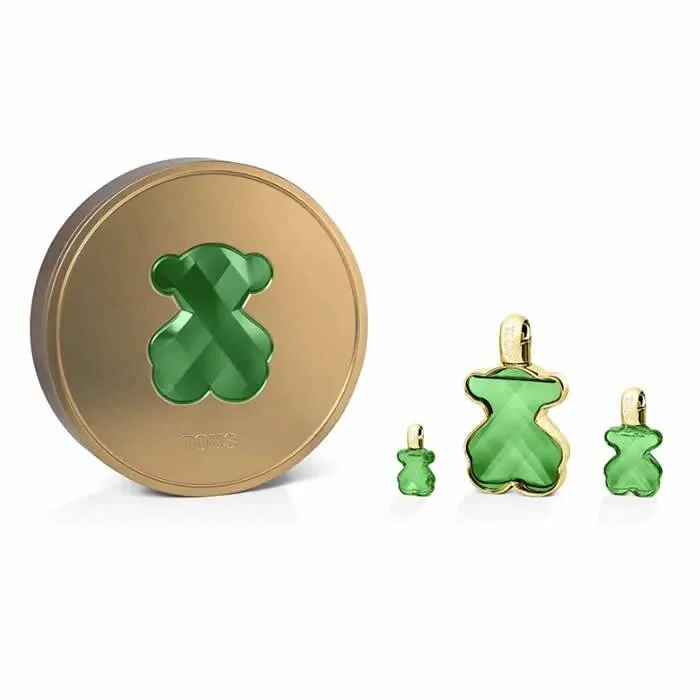 Tous Loveme The Emerald Elixir Parfum Spray 90ml Set 3 Piezas