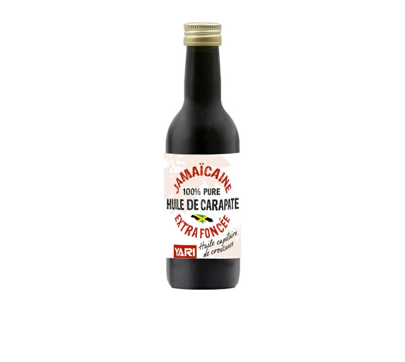 YARI 100% JAMAICAN BLACK CASTOR OIL EXTRA DARK 250ML