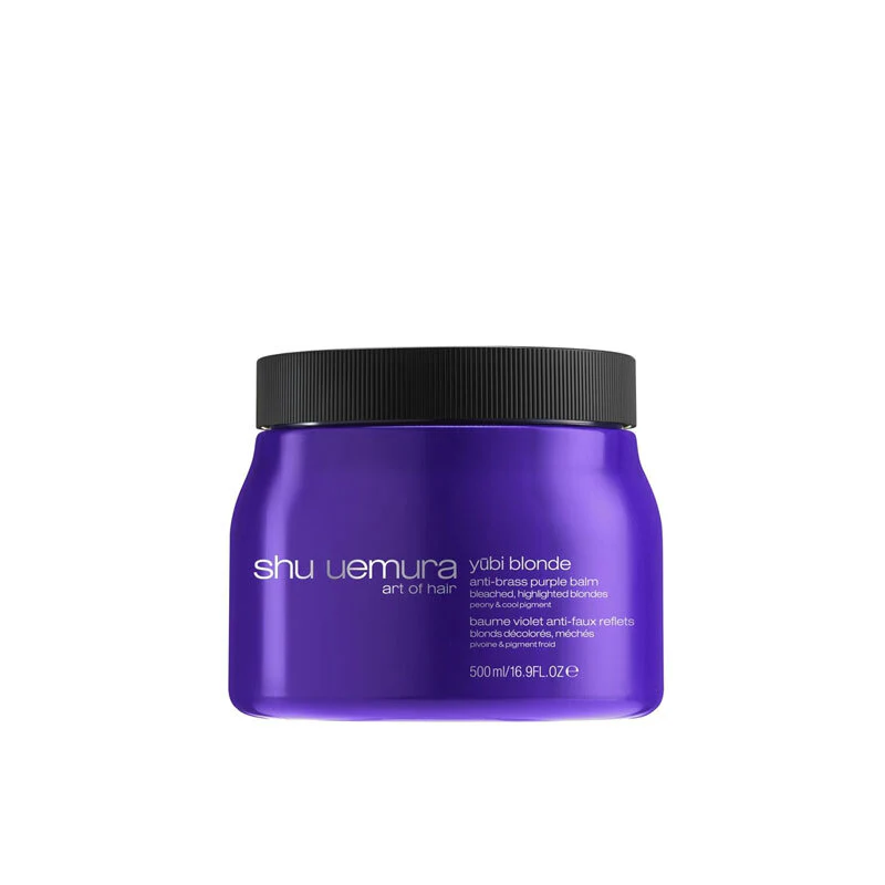 YUBI BLONDE ANTIBRASS PURPLE  MASK 500ML
