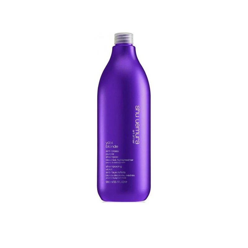 YUBI BLONDE ANTIBRASS PURPLE SHAMPOO 980ML